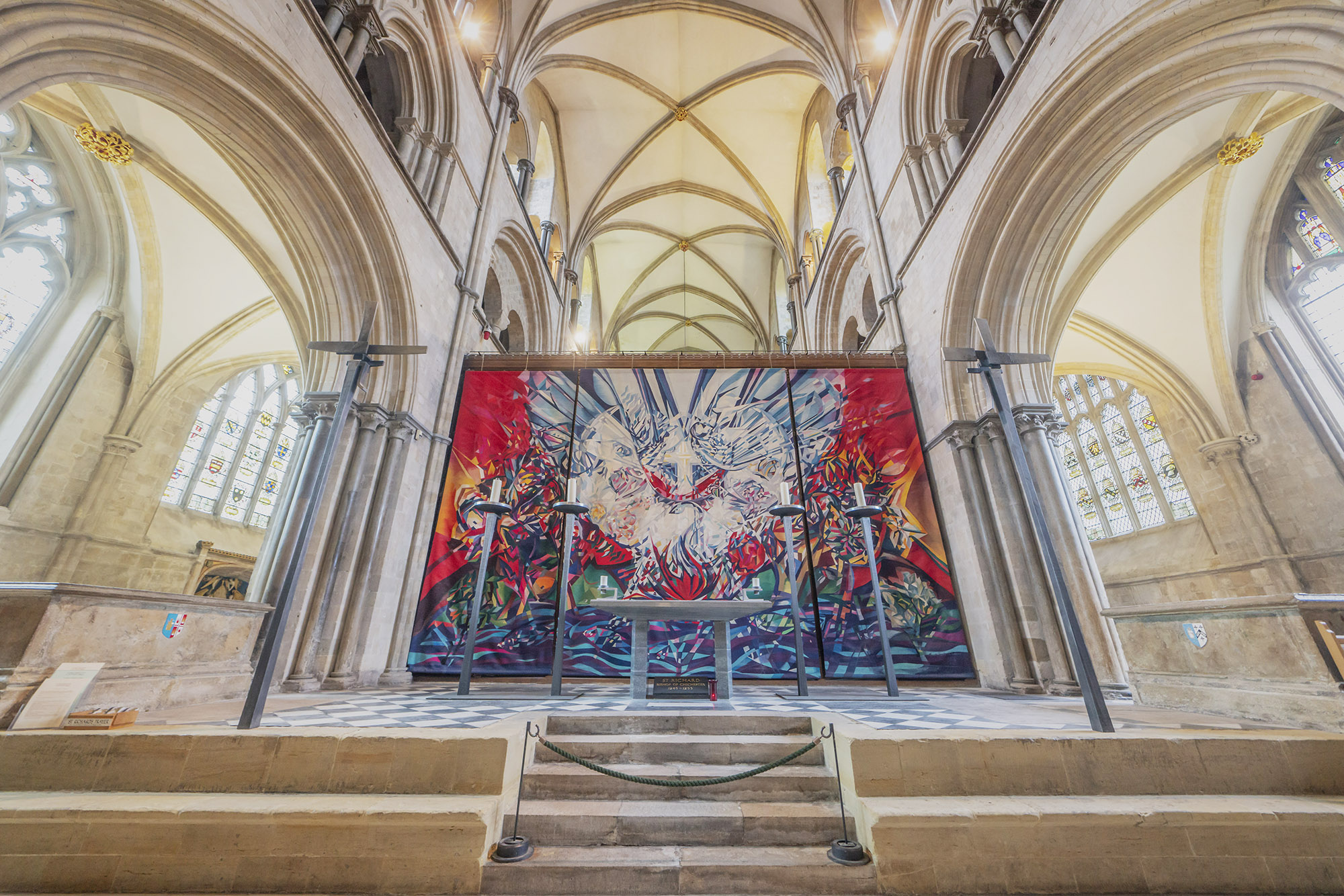 The Shrine of Saint Richard with the Benker-Schirmer Tapestry