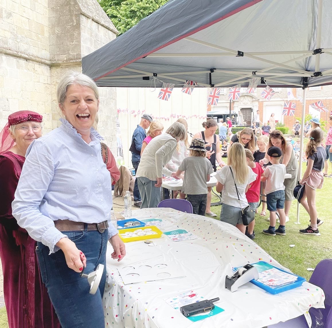 Over 800 people joined the Platinum Jubilee Picnic at Chichester