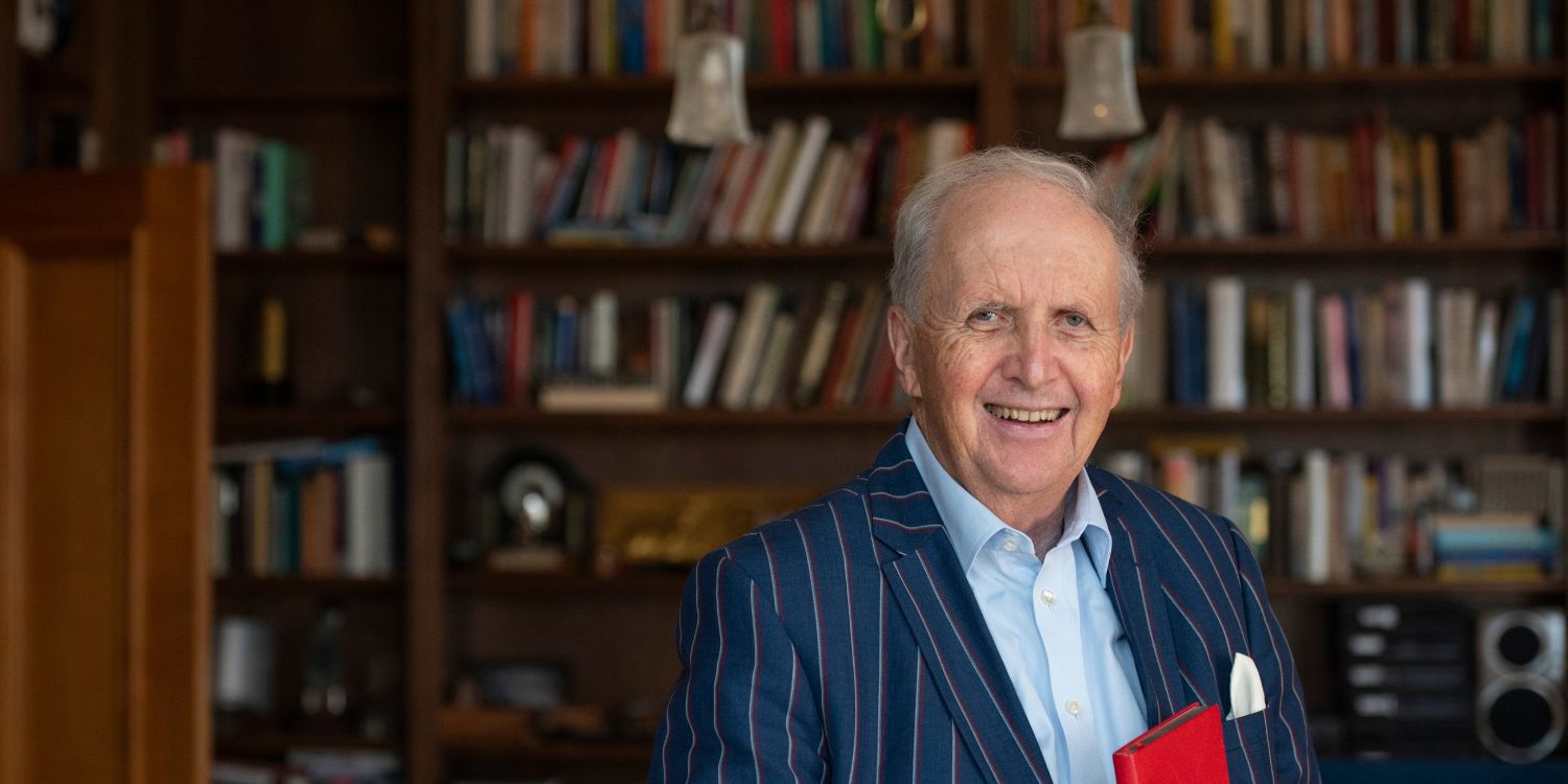 In conversation with Sir Alexander McCall Smith | Chichester Cathedral