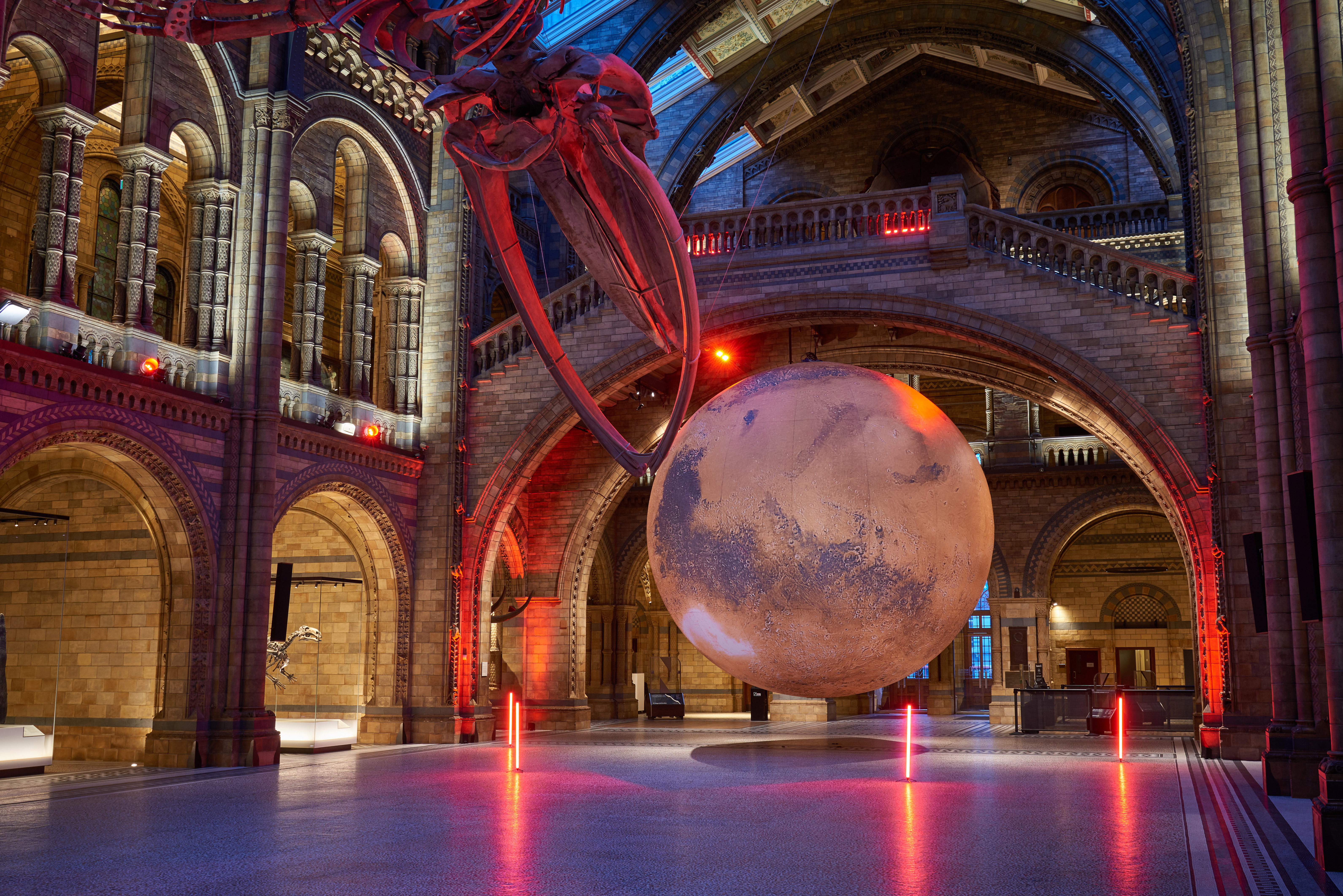 Mars in the National History Museum, Courtesy of the Trustees of Natural History Museum, London.