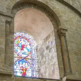 Stained glass window
