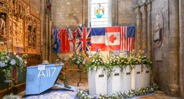 D-Day commemoration at Festival of Flowers