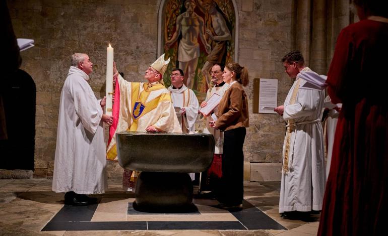 Easter Eve service at Chichester Cathedral (Jim Holden)