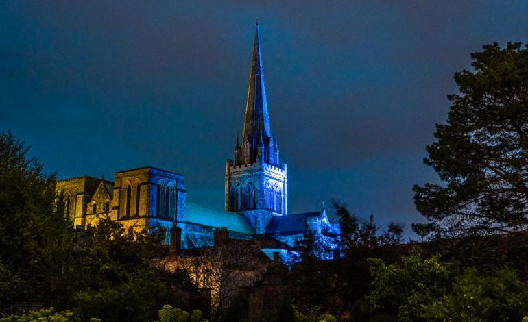 Chichester Cathedral - #ClapForOurCarers