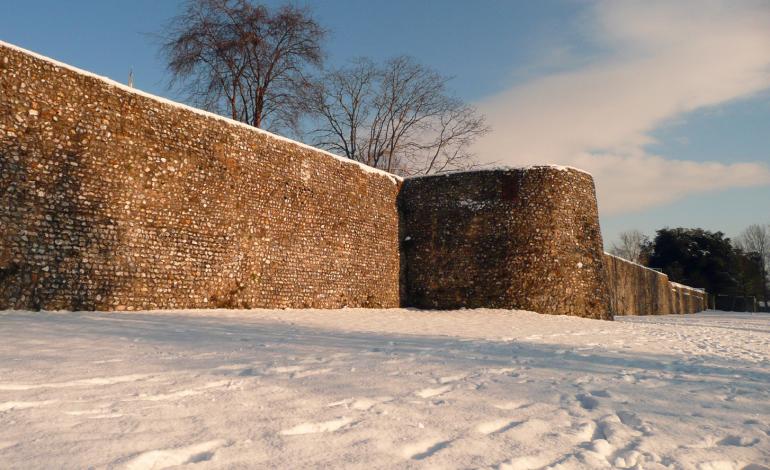 City Walls in the snow