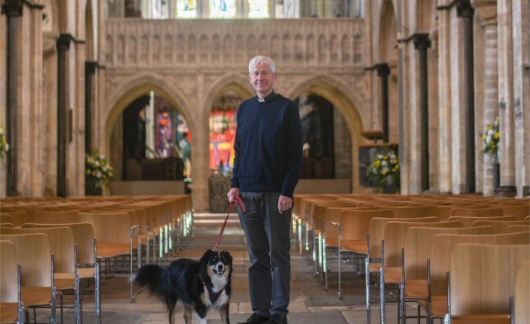 Canon Simon & Callie in the Cathedral Nave