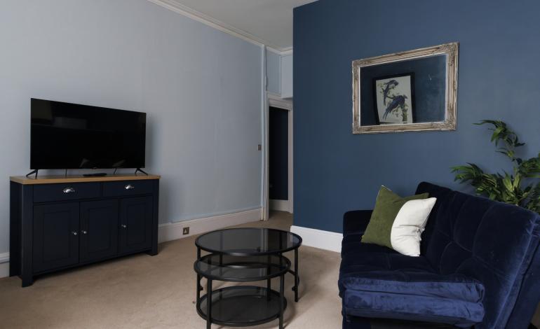 Open living with TV