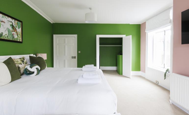 large double bedroom with wardrobe space