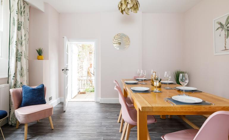 Dining room to garden