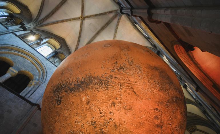 Mars from below