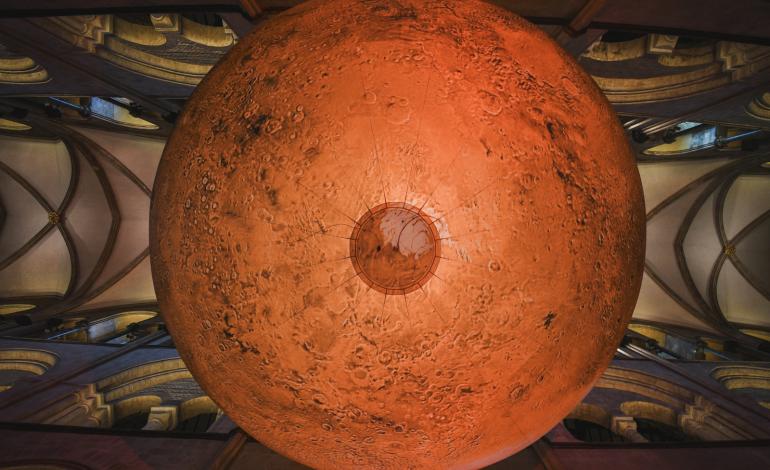 Mars from below