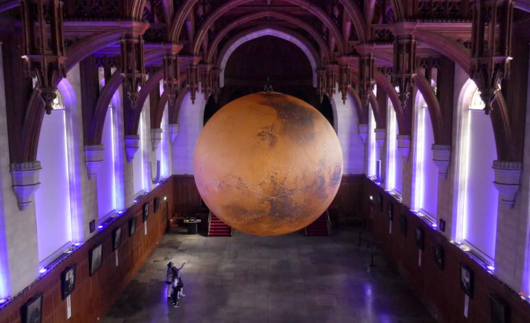 Mars from above