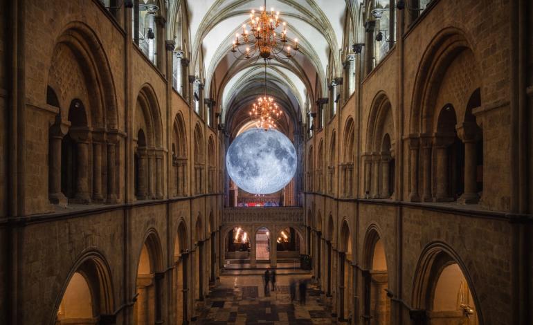 Museum of the Moon at Chichester Cathedral