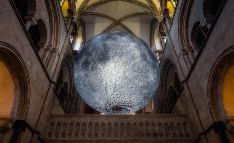 Museum of the Moon at Chichester Cathedral