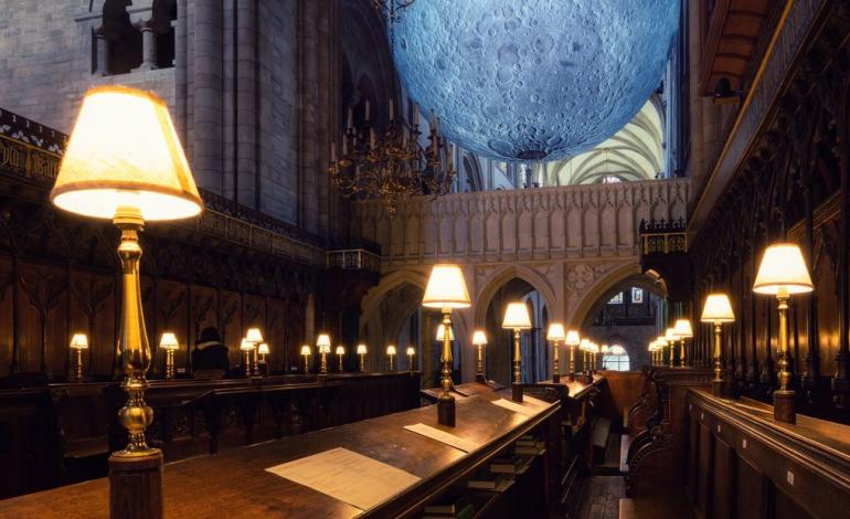 Museum of the Moon at Chichester Cathedral