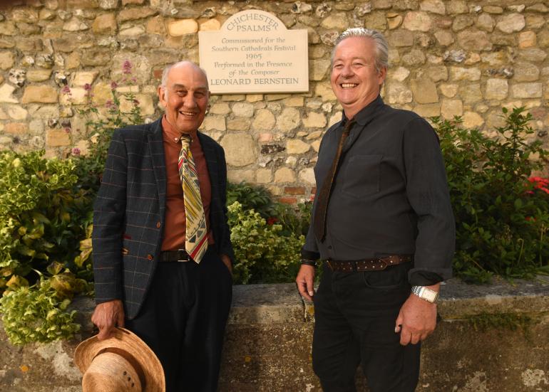 Richard Meynell with Rob Jolly