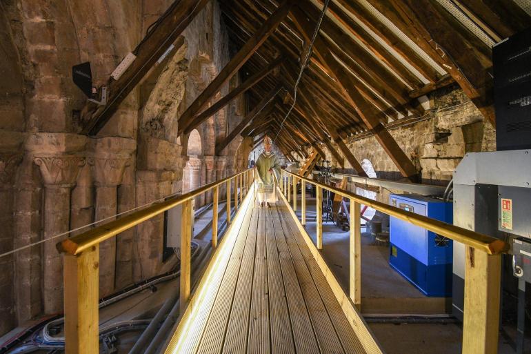 St Richard on a spire tour