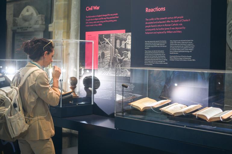 books on display at RRR