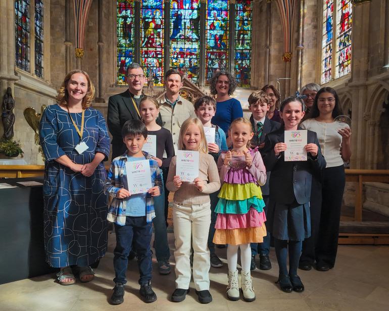 winners of the Write950 competition 