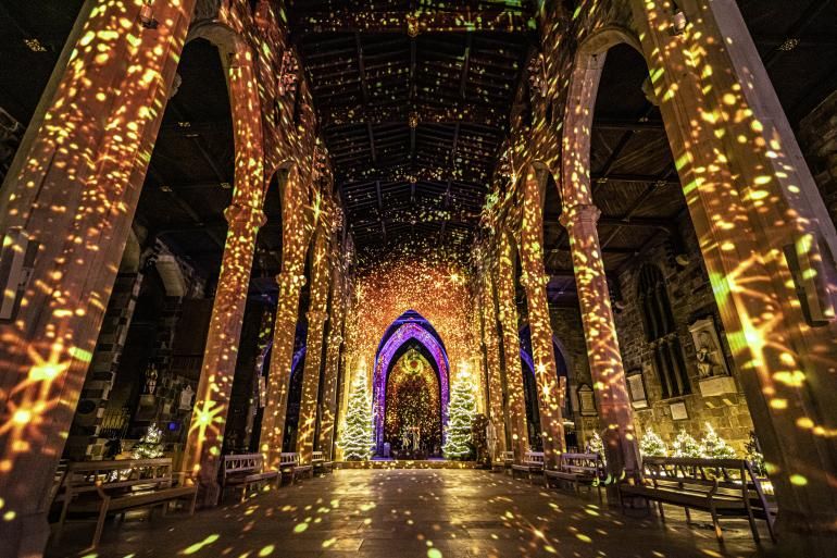 Sheffield Cathedral Christmas Luxmuralis 2022
