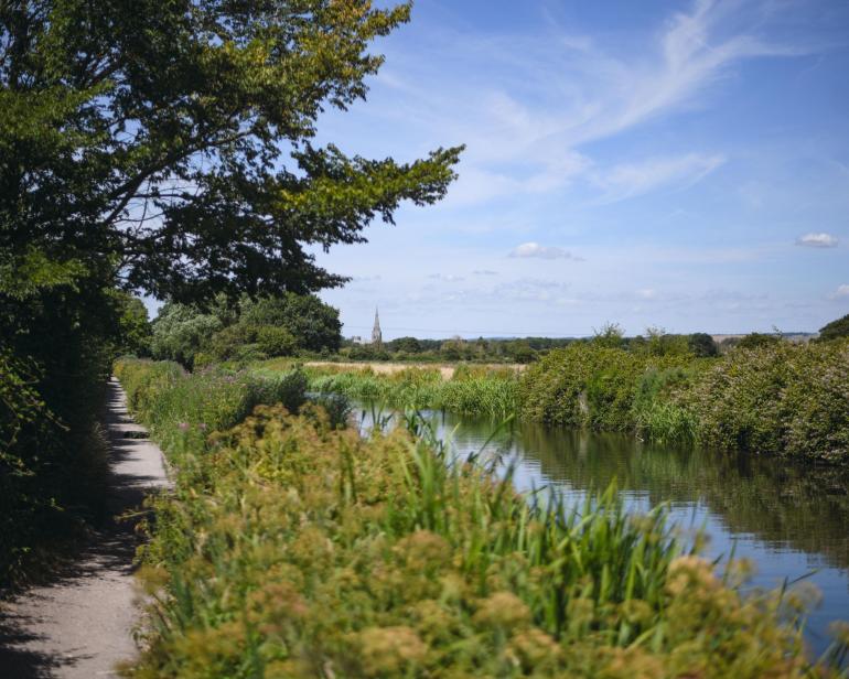 The route between Selsey and Chichester