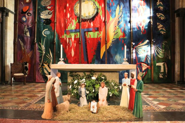 Crib, High Altar, Chichester Cathedral (2024,