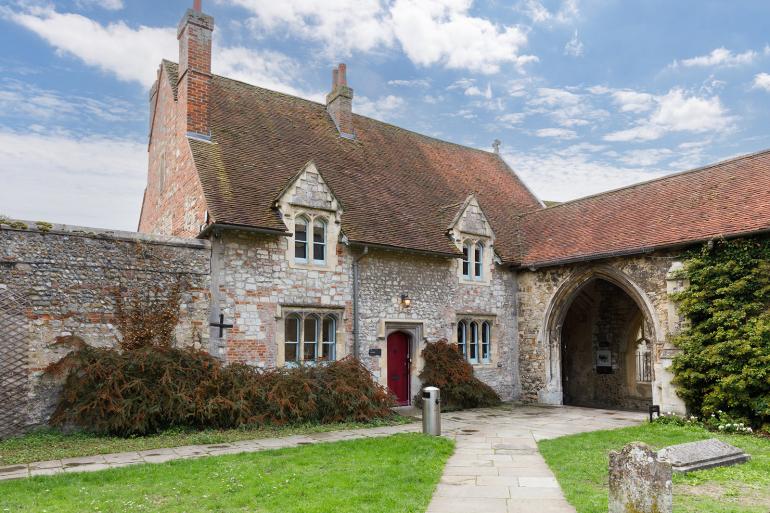 Cloisters Cottage, a former Chapel of St Faith