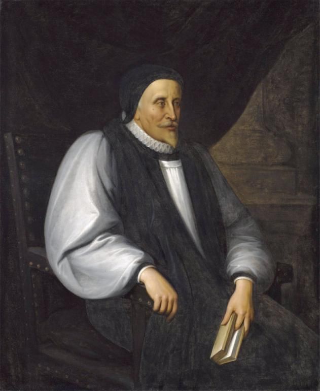 Launcelot Andrews (1555-1626) *inscribed lower right: BISHOP ANDREWS *oil on canvas