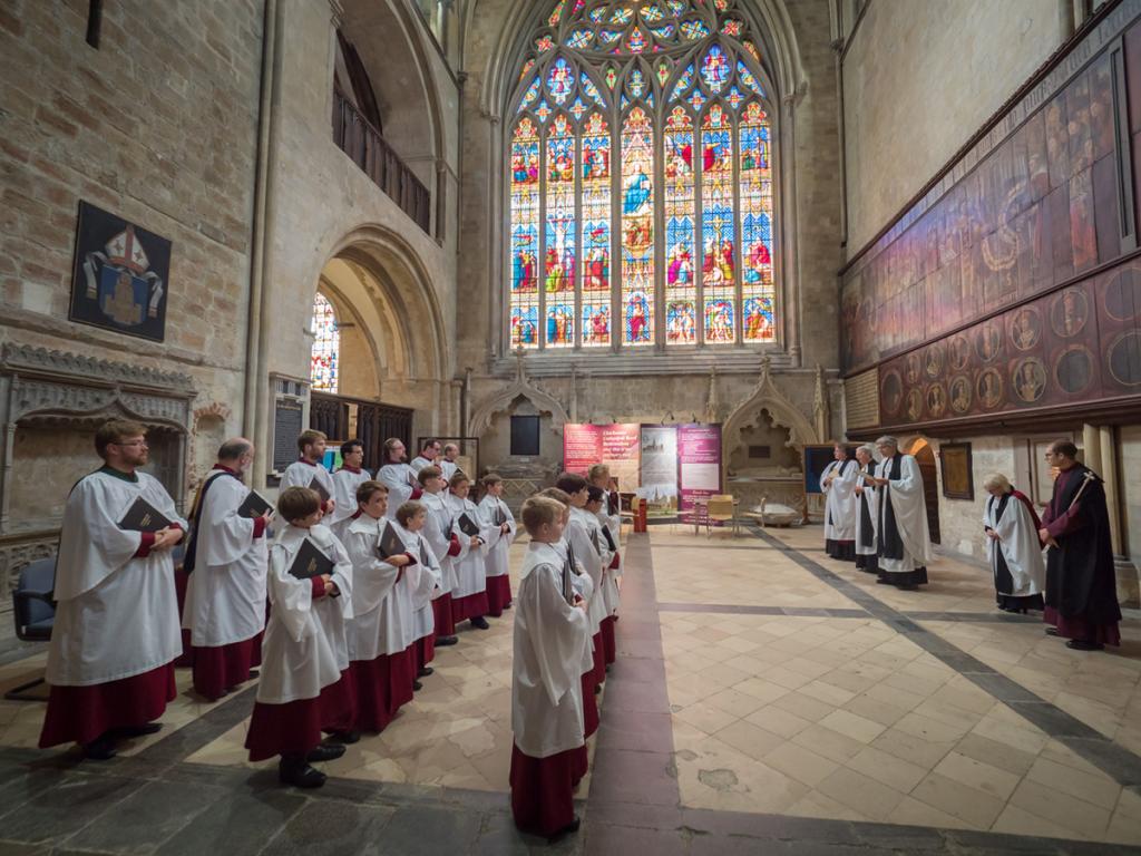 The Cathedral Choir Chichester Cathedral