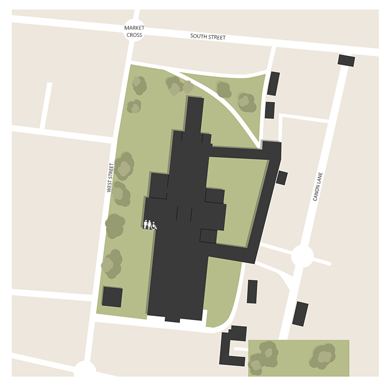 Cathedral Plan Chichester Cathedral